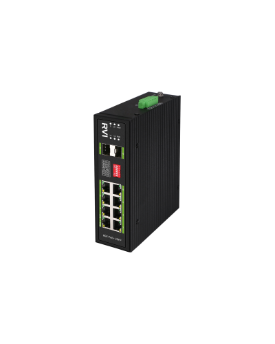 RVi-1NSI8GP-2S. Коммутатор с питанием по PoE. RVi в Арзамасе