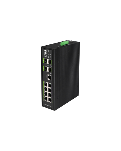 RVi-1NSIM8GP-4S. Коммутатор с питанием по PoE. RVi в Арзамасе