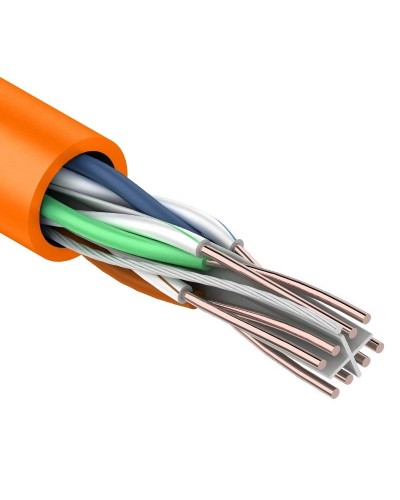 U/UTP 4PR 23AWG CAT6 305м нг(А)-HF REXANT (01-0050). Кабель «витая пара» (LAN) для структурированных систем связи. Rexant в Арзамасе