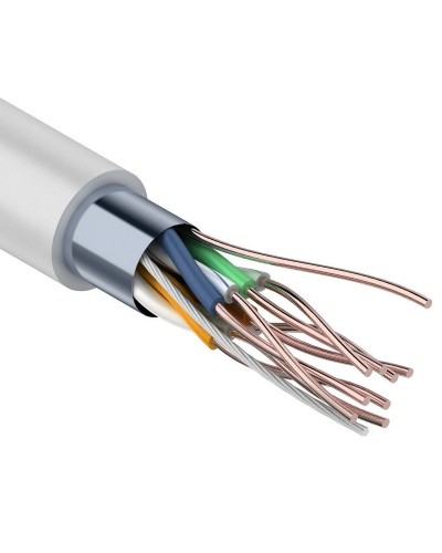 F/UTP 4PR 24AWG CAT5e 305м REXANT (01-0143). Кабель «витая пара» (LAN) для структурированных систем связи. Rexant в Арзамасе