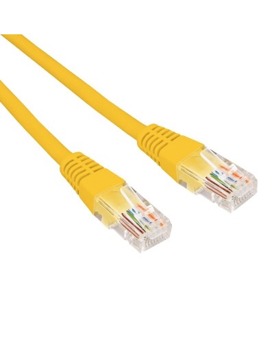 Патч-корд U/UTP CAT 6, RJ45-RJ45, 26AWG, LSZH, желтый, 2м REXANT (02-0295-2). Патч-корд UTP. Rexant в Арзамасе