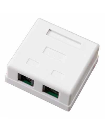 Розетка компьютерная внешняя 2-порта, UTP RJ-45 (8P8C), CAT 5e REXANT (03-0151): Розетка RJ-45 в Арзамасе