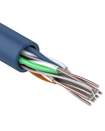U/UTP 4PR 23AWG CAT6 305м REXANT (01-0047). Кабель «витая пара» (LAN) для структурированных систем связи. Rexant в Арзамасе