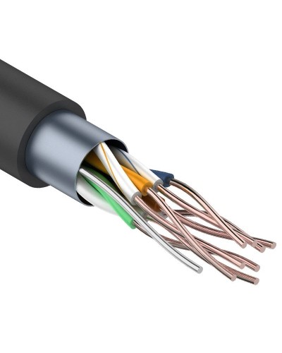 F/UTP 4PR 24AWG CAT5e 305м OUTDOOR REXANT (01-0146). Кабель «витая пара» (LAN) для структурированных систем связи. Rexant в Арзамасе