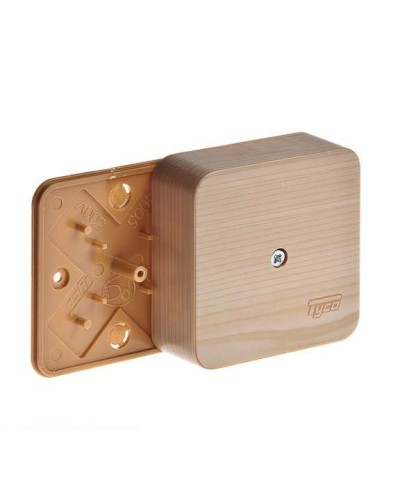 Коробка TYCO ОП 79х79х32мм IP40 сосна (65004-27М). Коробка распределительная. RuVinil в Арзамасе
