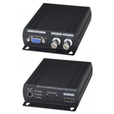 AD001HD4. Преобразователь-разветвитель AHD/HDCVI/HDTVI в HDMI/VGA/CVBS. SC&T