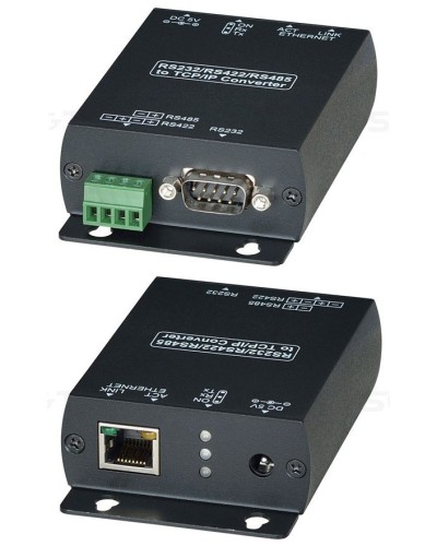 RS007. Преобразователь интерфейса RS485/RS422/RS232 в Ethernet. SC&T в Арзамасе