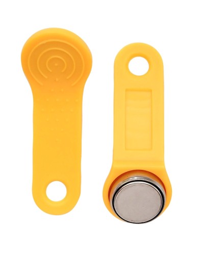 RW 1990 SLINEX (желтый). Ключ электронный Touch Memory с держателем. SLINEX в Арзамасе