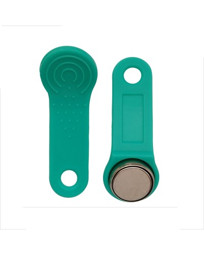 RW 1990 SLINEX (зеленый). Ключ электронный Touch Memory с держателем. SLINEX в Арзамасе