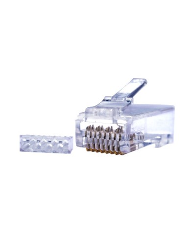 Коннекторы 8P8C UTP Cat.6 3U (RJ-45) (100шт) (10-0206). Разъем RJ-45. SUPRLAN в Арзамасе