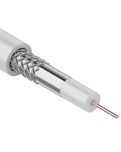 RG-6, CCS 1,02(18%) Al 48х0,12 In PVC. Кабель коаксиальный омедненный. SUPRLAN в Арзамасе