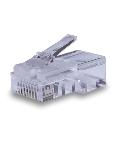 Коннекторы 8P8C UTP Cat.5e (RJ-45) (100шт) (10-0209). Разъем RJ-45. SUPRLAN в Арзамасе