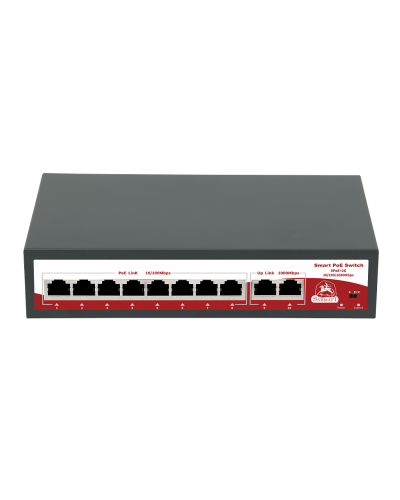 SR-PS0820GBL. Коммутатор с питанием по PoE. SarmatT в Арзамасе