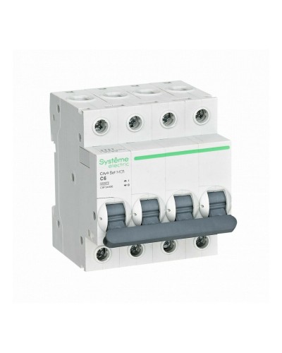 City9 Set 4P 6А 4.5kA С (C9F34406). Автоматический выключатель. Systeme Electric в Арзамасе