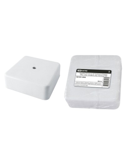 Коробка КР 50х50х20 ОП белая, IP40, с клеммной колодкой (SQ1401-0902). Распаячная коробка. TDM ЕLECTRIC в Арзамасе