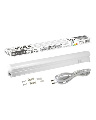 ДПО 2001 5 Вт, 6500К, IP40 (SQ0329-0112). Светильник LED. TDM ЕLECTRIC в Арзамасе