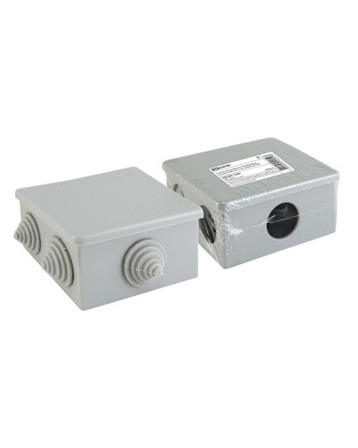 Распаячная коробка ОП 80х80х40мм, крышка, IP44, 6 вх. TDM (SQ1401-1235). Распаячная коробка ОП. TDM ЕLECTRIC в Арзамасе