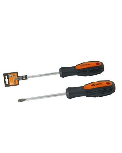 Отвертка шлицевая двухкомпонентная CR-V, тип SL5.0x150 "Алмаз" TDM (SQ1006-1007): Отвертка шлицевая двухкомпонентная в Арзамасе