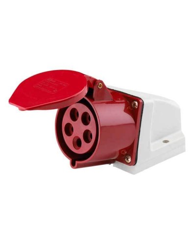 Розетка 115 стационарная 3Р+РЕ+N 16А 380В IP44 (SQ0602-0003). Розетка. TDM ЕLECTRIC в Арзамасе