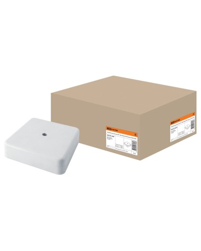 Коробка КР 100х100х29 ОП белая, IP40 (SQ1401-0207). Распаячная коробка. TDM ЕLECTRIC в Арзамасе