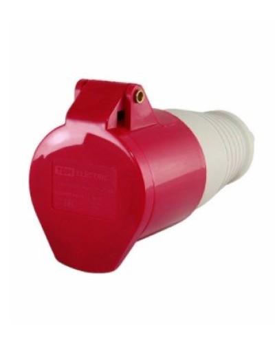 Розетка 215 переносная 3Р+РЕ+N 16А 380В IP44 (SQ0603-0012). Розетка. TDM ЕLECTRIC в Арзамасе