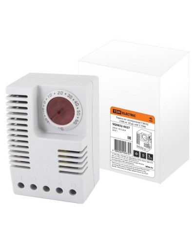 Термостат электронный ТЭН-02 230В (SQ0832-0027). Термостат. TDM ЕLECTRIC в Арзамасе