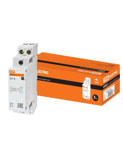 КМ 63/2-25 1НО;1НЗ (SQ0213-0007). Контактор модульный. TDM ЕLECTRIC в Арзамасе