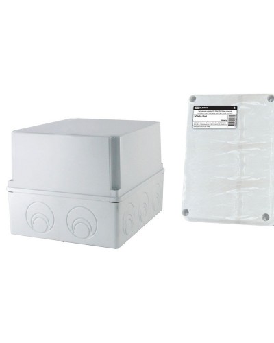Коробка ОП 240х195х165мм, крышка, IP44, кабельные вводы d28-3шт, d37-2шт (SQ1401-1273). Распаячная коробка. TDM ЕLECTRIC в Арзамасе