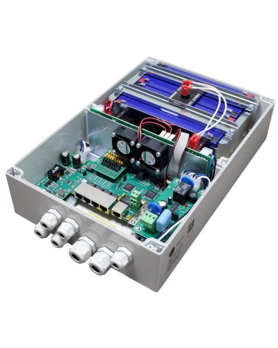 Tfortis PSW-1G4F UPS. Коммутатор с питанием по PoE. TFortis в Арзамасе