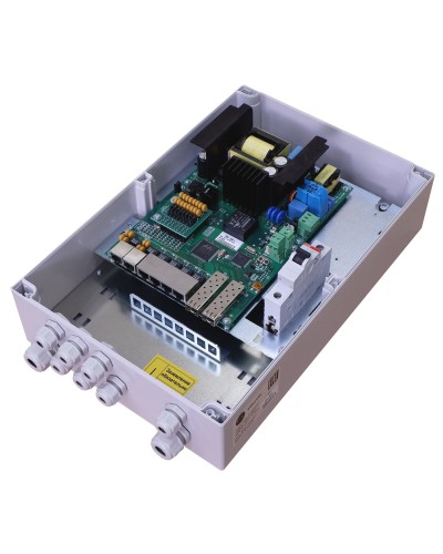 Tfortis PSW-2G6F+. Коммутатор для подключения 6 камер. TFortis в Арзамасе