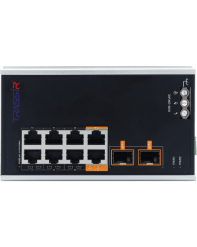 TR-NS15102S-130-8POE. Коммутатор с PoE. Trassir в Арзамасе