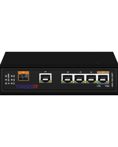 TR-NS15061S-150-4POE. Коммутатор с PoE. Trassir в Арзамасе