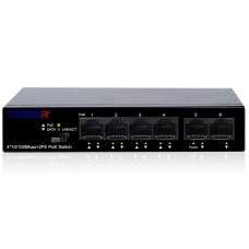TR-NS1106-60-4POE. Коммутатор с PoE. Trassir