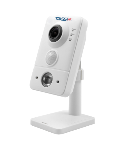 TR-D7121IR1W v2 2.8. Видеокамера IP компактная. Trassir в Арзамасе