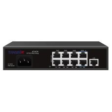 TR-NS1109-120-8PoE. Коммутатор с PoE. Trassir