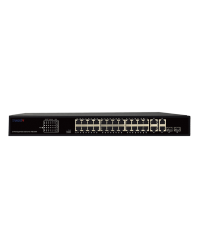 TR-NS14282C-370-24POE. Коммутатор с PoE. Trassir в Арзамасе