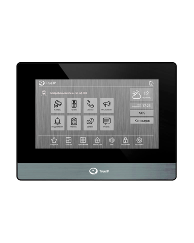 TI-4107AB. Монитор IP-видеодомофона цветной. True-IP в Арзамасе