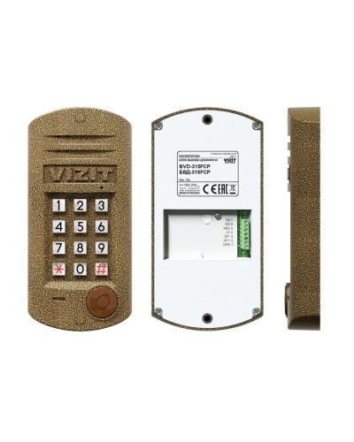 БВД-315FCP. Блок вызова домофона. VIZIT в Арзамасе