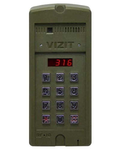 БВД-316F. Вызывная панель аудиодомофона. VIZIT в Арзамасе