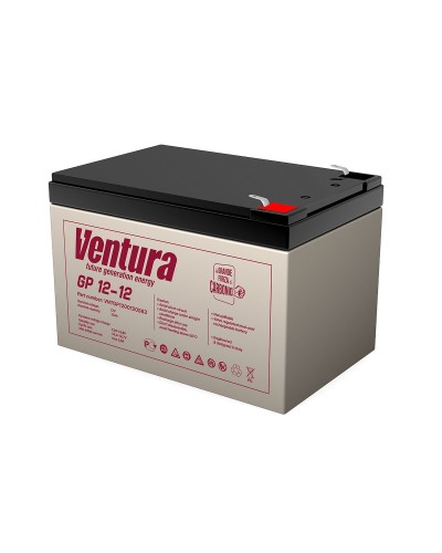 Ventura GP 12-12. Аккумулятор герметичный свинцово-кислотный. Ventura в Арзамасе