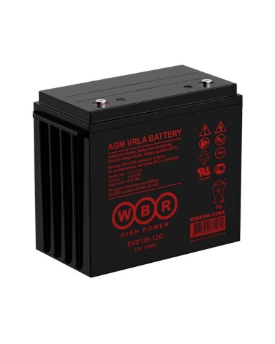 WBR EVX135-12G. Аккумулятор герметичный свинцово-кислотный. WBR в Арзамасе