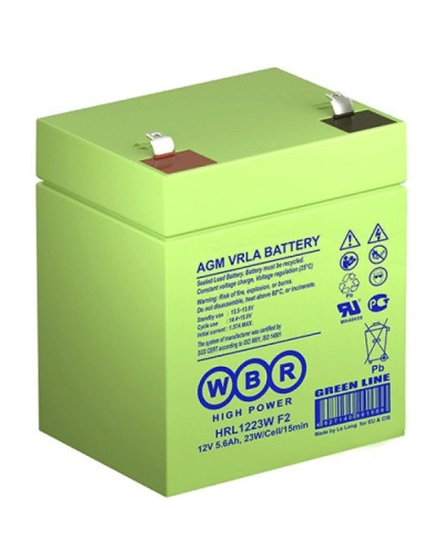 WBR HRL1223W F2. Аккумулятор герметичный свинцово-кислотный. WBR в Арзамасе