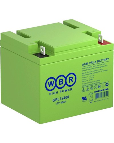 WBR GPL12400. Аккумулятор герметичный свинцово-кислотный. WBR в Арзамасе