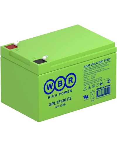 WBR GPL12120 F2. Аккумулятор герметичный свинцово-кислотный. WBR в Арзамасе