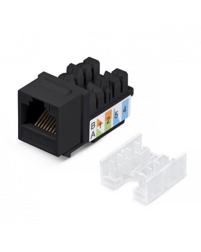 WR-KJ-RJ45-C5E-90-SW-BK. Вставка Keystone Jack RJ-45. WRLine в Арзамасе