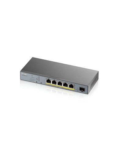 GS1350-6HP-EU0101F. L2 коммутатор PoE+ для IP-видеокамер. ZYXEL в Арзамасе