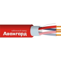 КПСВЭВнг(А)-LS 2х2х0,5 (Авангард). Кабель экранированный для систем пожарной и охранной сигнализации с пониженным дымо и газовыделением. Авангард
