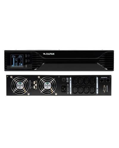 RAPAN-UPS 3000 RACK+4х9Ah (RAPAN-UPS 3000-RACK-IN-4х9-E) (8960). Бесперебойный источник питания. Бастион в Арзамасе