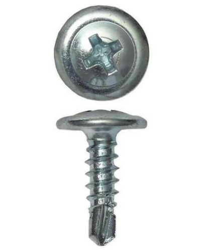 Саморез с пресс-шайбой 4.2х32 со сверлом (200 шт) (CM274032). Саморез с пресс-шайбой. ДКС в Арзамасе