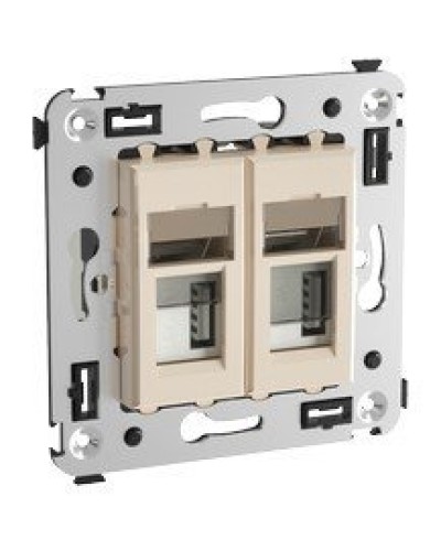 Розетка USB в стену Avanti ванильная дымка (4405543). Розетка USB. ДКС в Арзамасе